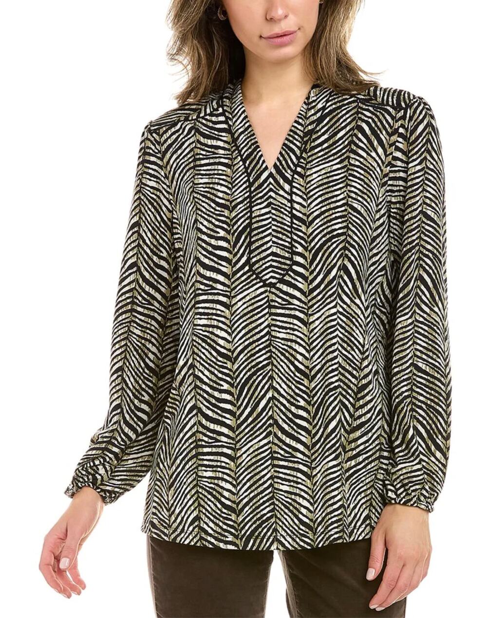 J. McLaughlin Petunia Striped Blouse